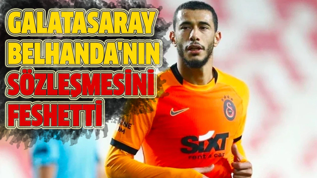 Galatasaray Younes Belhanda'nın sözleşmesini feshetti
