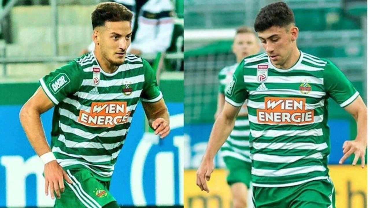 Rapid Wien forması giyen Türk yıldızlar Avusturya için oynayacak