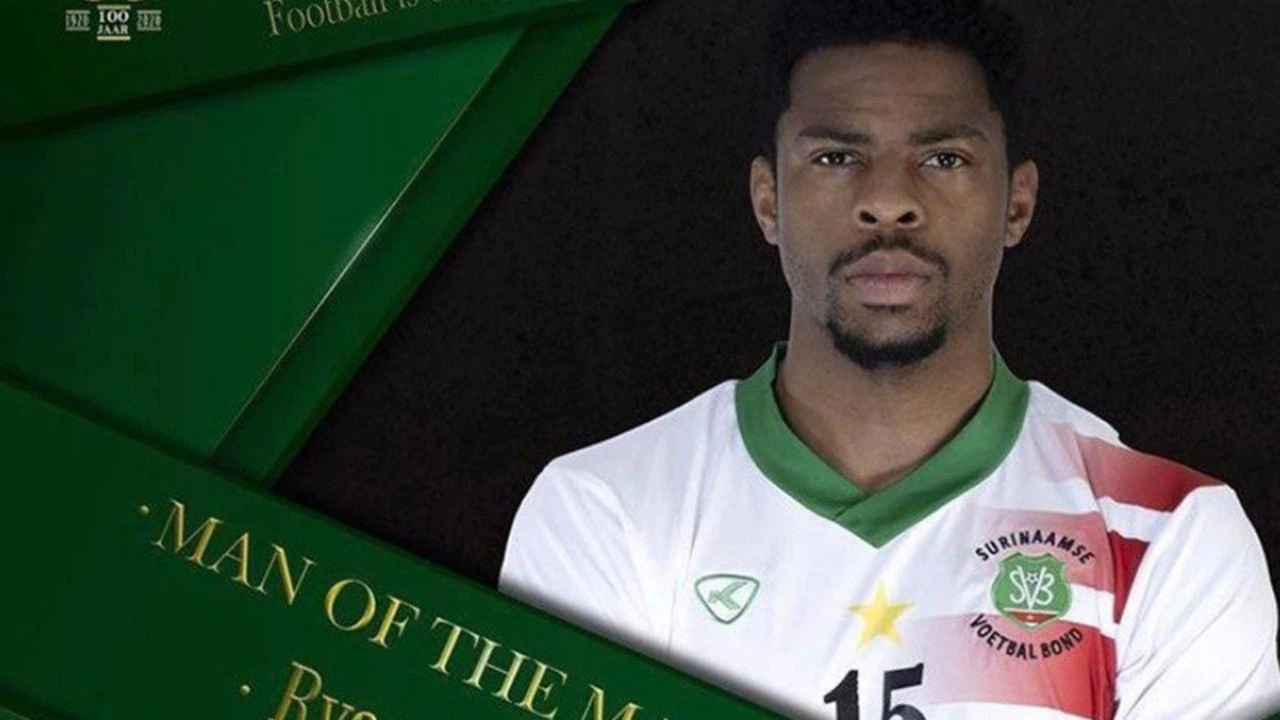 Surinam Milli Takımı'nda 'maçın adamı' seçildi