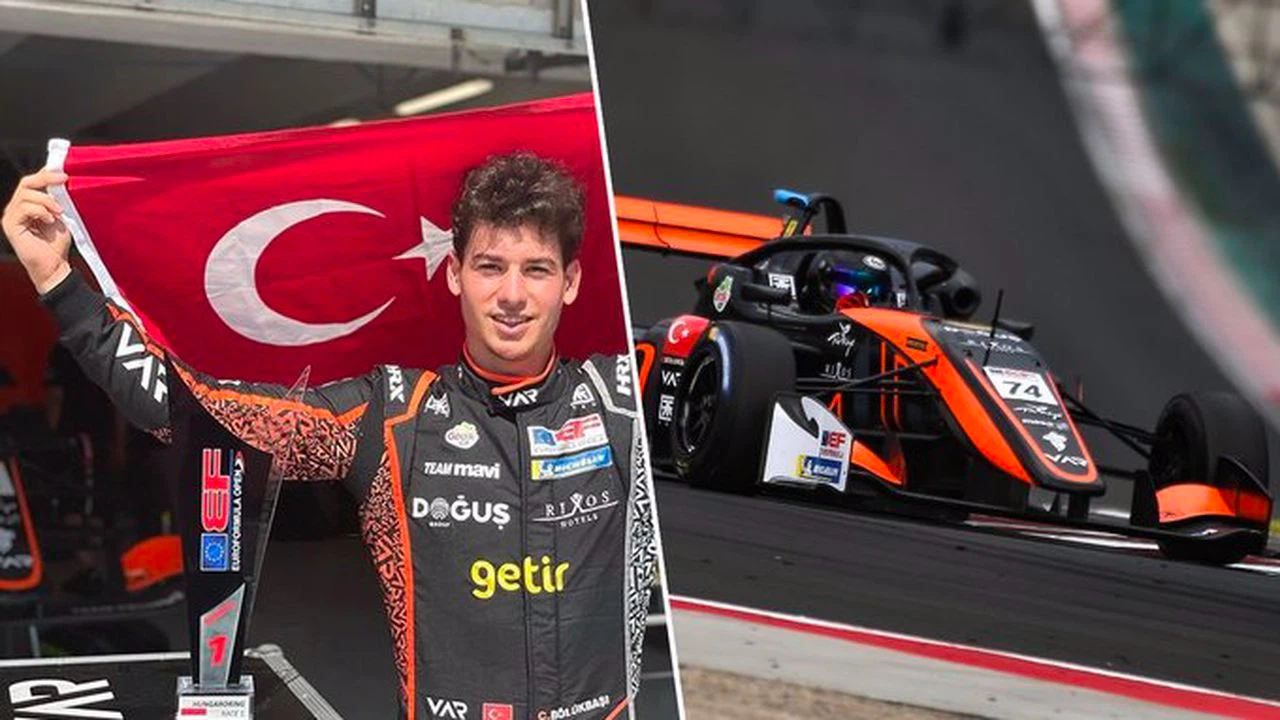 Cem Bölükbaşı, Euroformula Open serisinin 4. ayak ilk yarışında birinci oldu
