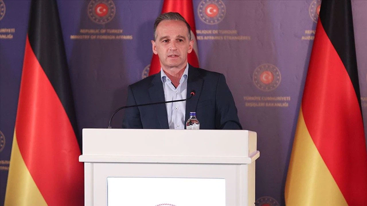 Almanya Dışişleri Bakanı Maas, Dışişleri Bakanı Çavuşoğlu ile ortak basın toplantısında konuştu