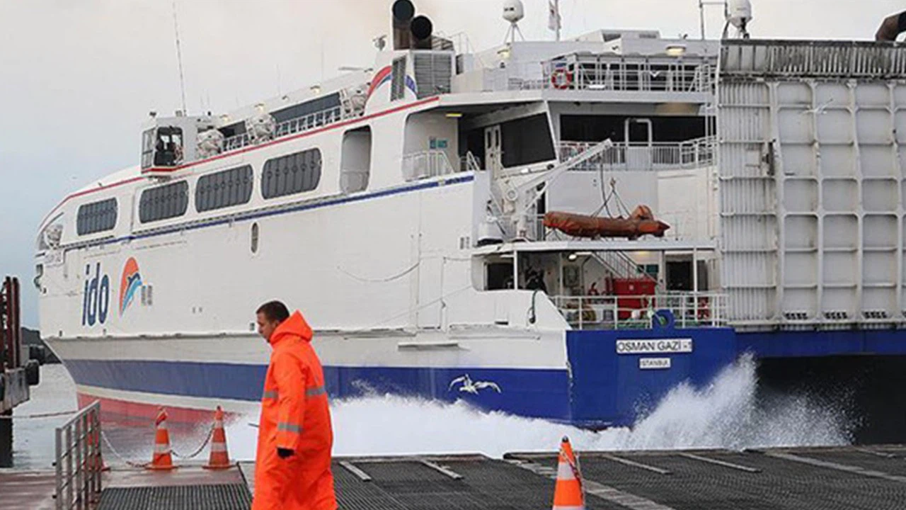 İDO seferlerini iptal etti