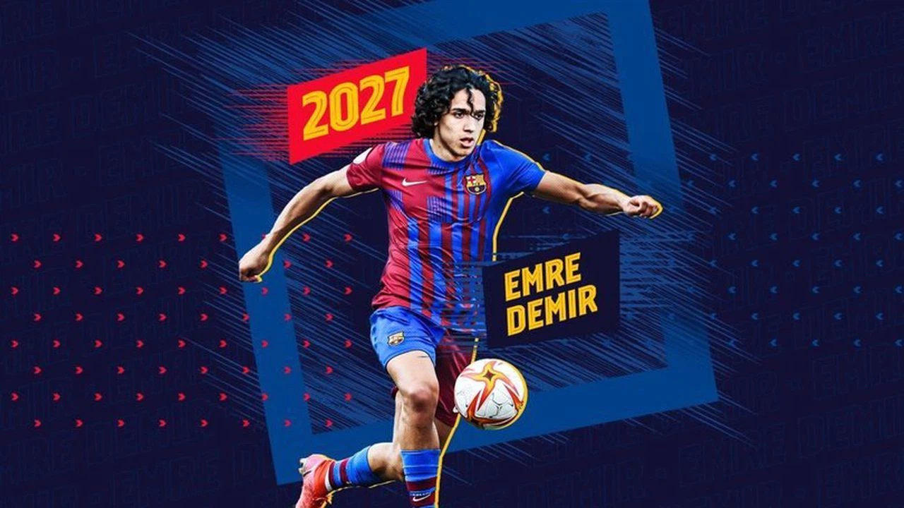 Barcelona'dan yeni transferi Emre Demir'e övgü