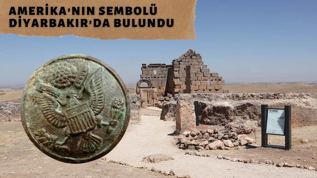 Amerika'nın kuruluş sembolü Diyarbakır'da bulundu