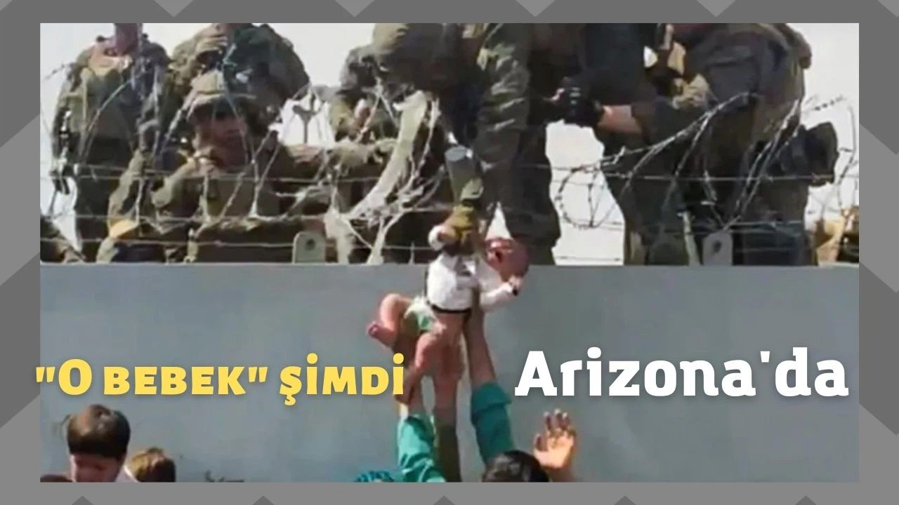 O bebek şimdi Arizona'da