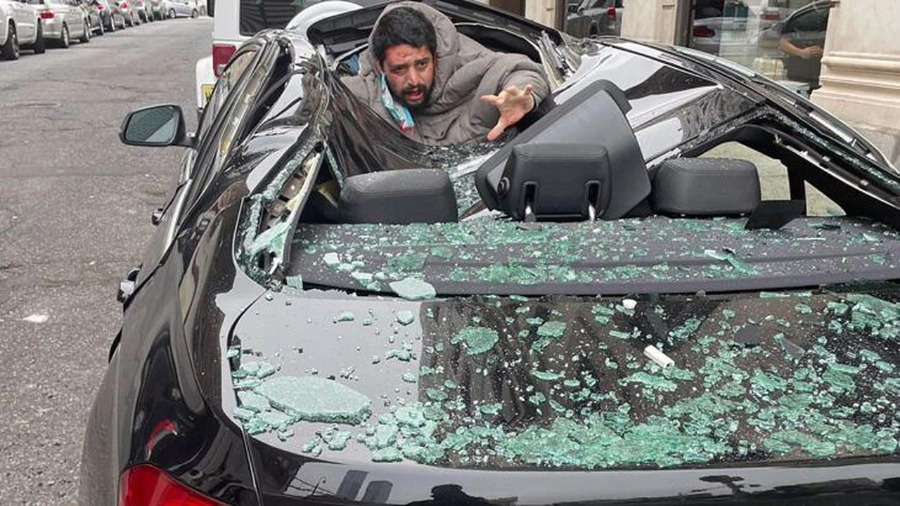 Dokuzuncu kattan düşüp kurtuldu!