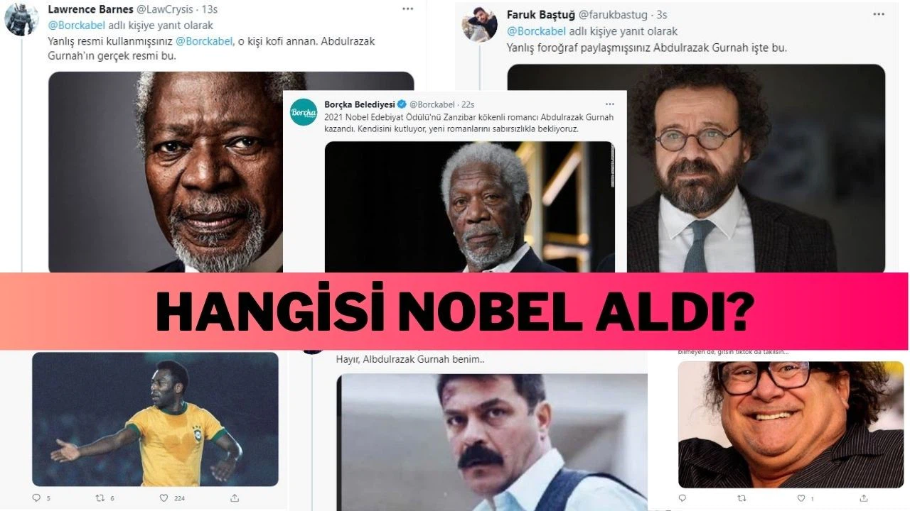 Borçka Belediyesi tweet attı sosyal medya yıkıldı! Hangisi Abdulrazak Gurnah!