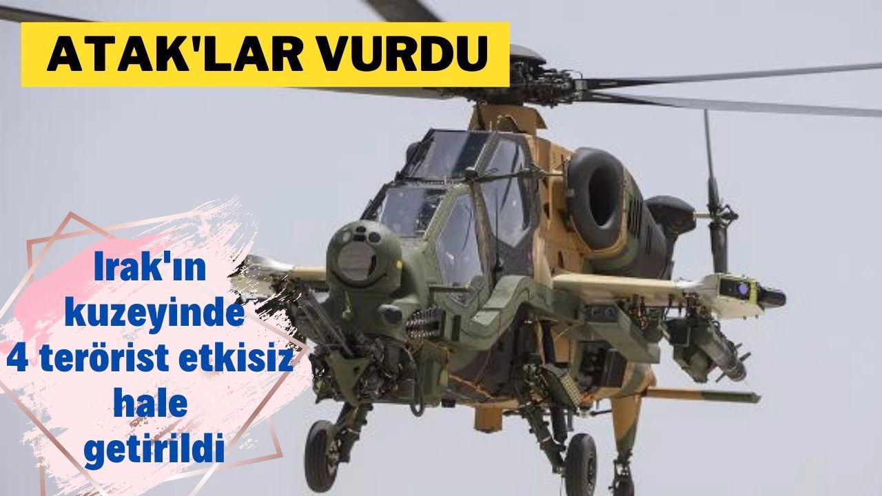 4 PKK'lı terörist etkisiz hale getirildi