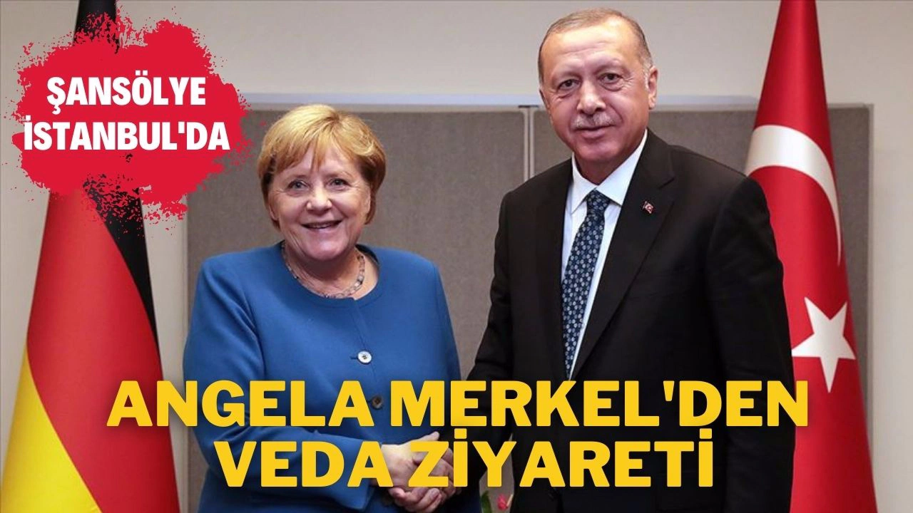 Siyasete veda etmeye hazırlanan Almanya Şansölyesi Angela Merkel, temaslarda bulunmak üzere bugün Türkiye'ye geliyor.