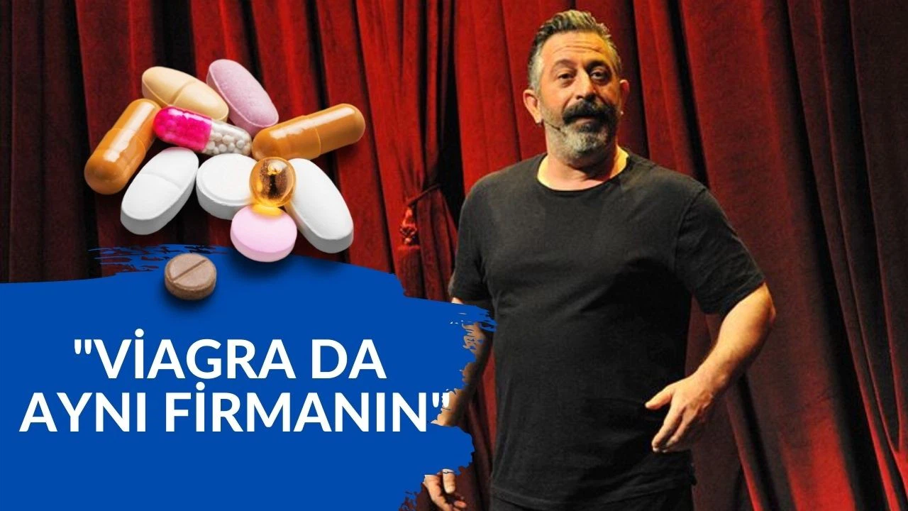 Cem Yılmaz'dan aşı karşıtlarına Viagra'lı gönderme
