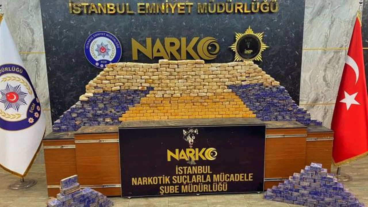 İstanbul'da 285 kilogram eroin ele geçirildi