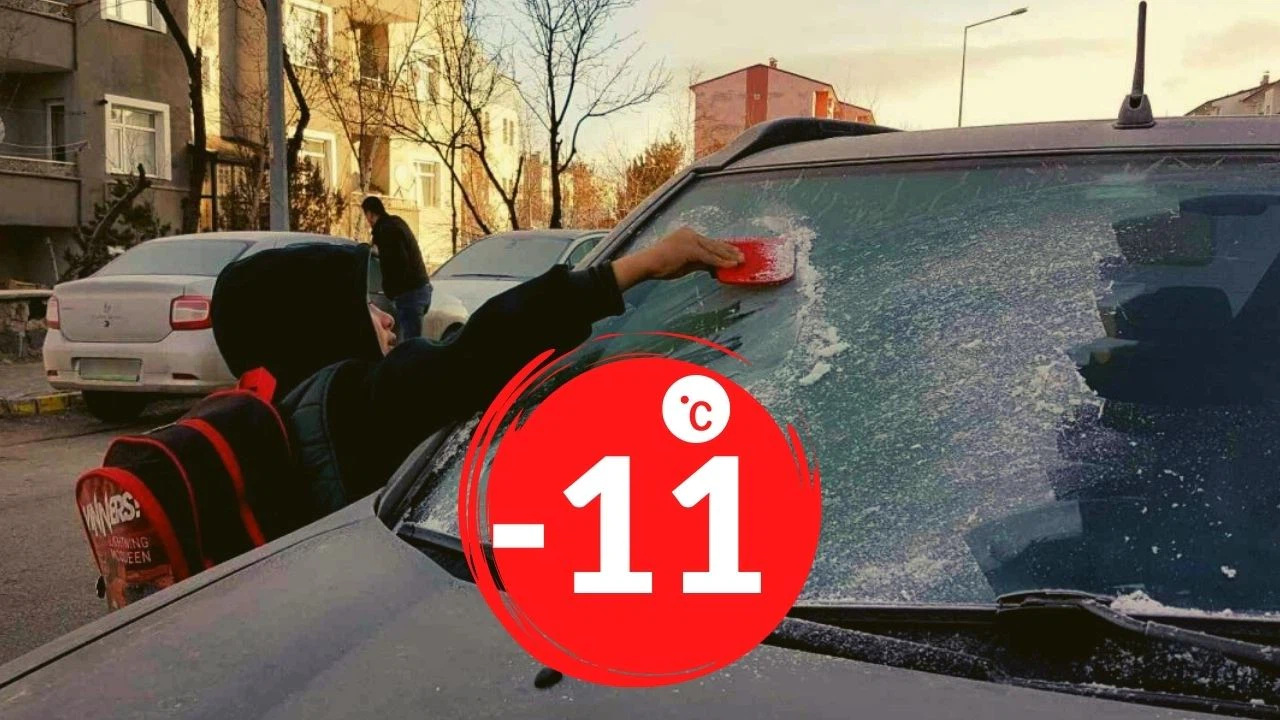 Doğu Anadolu buz kesti! Sıcaklık sıfırın altına düştü!