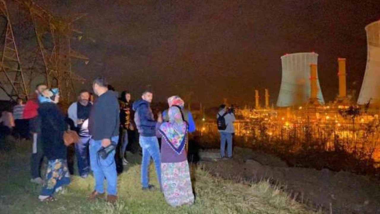 Sakarya'da doğalgaz santralinde korkutan patlama sesi