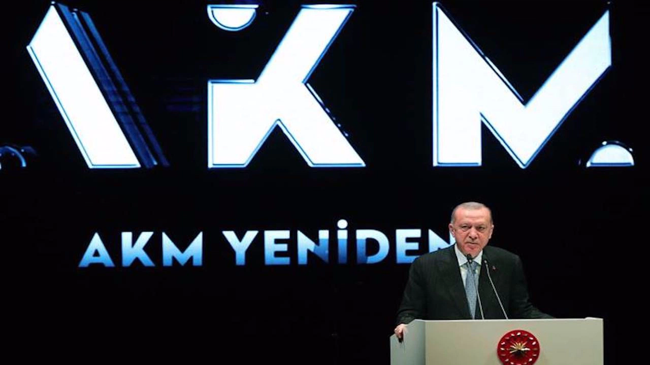 Cumhurbaşkanı Erdoğan, Atatürk Kültür Merkezi Açılış Töreni'nde konuştu