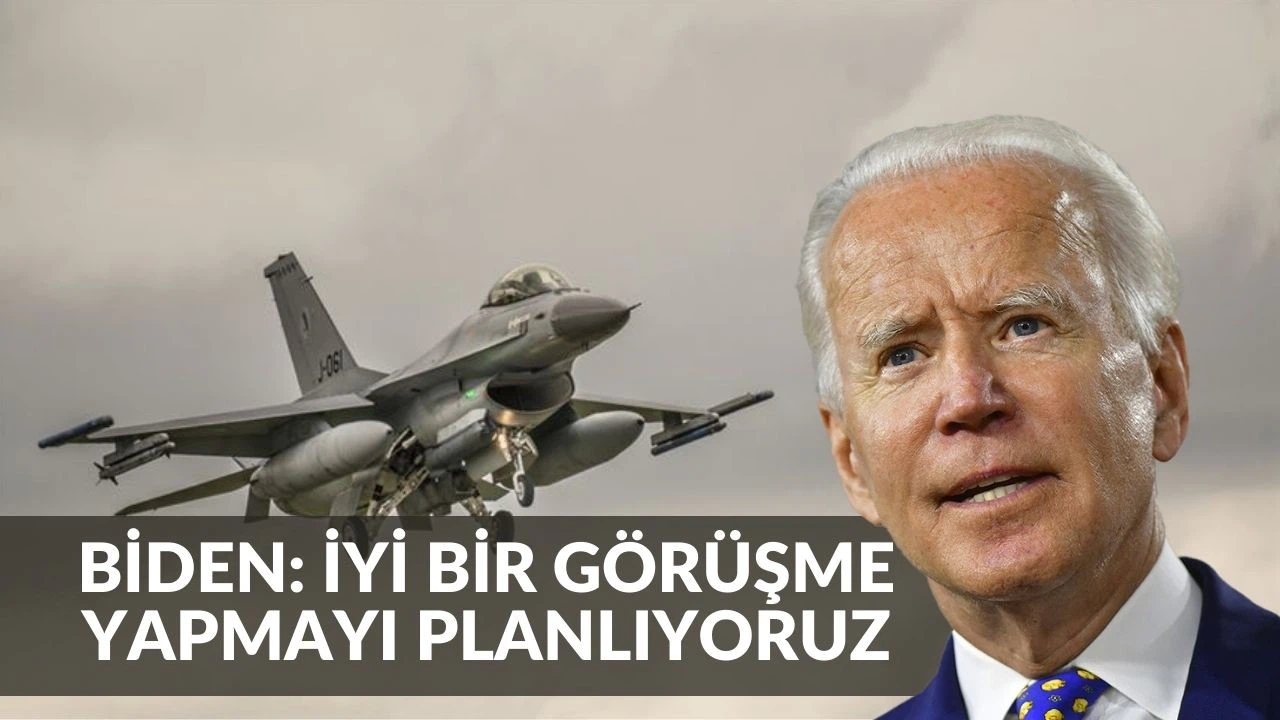 Biden'dan F-16'lar konusunda flaş açıklama