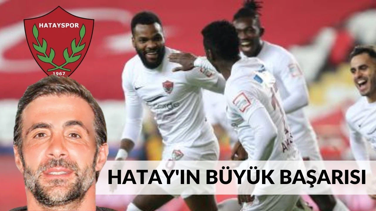 Hatayspor'un başarı hikayesini Ömer Erdoğan açıkladı