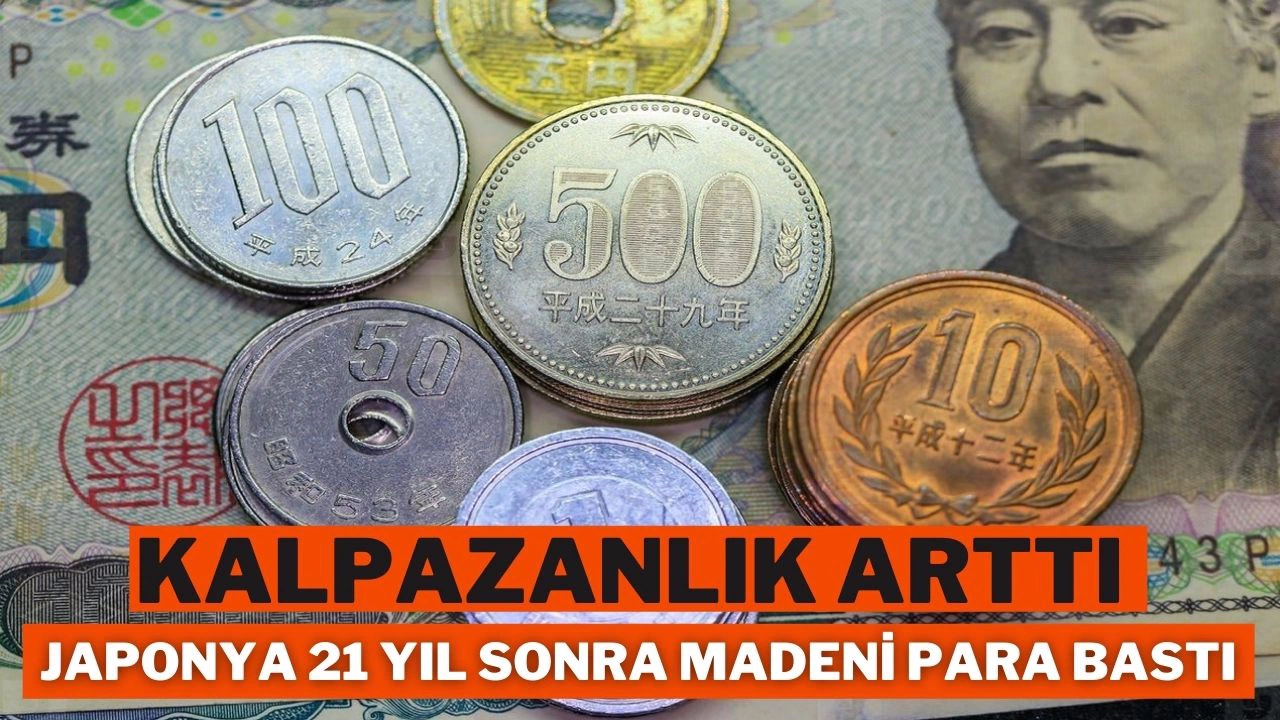 Kalpazanlık arttı, Japonya 21 yıl sonra madeni para bastı