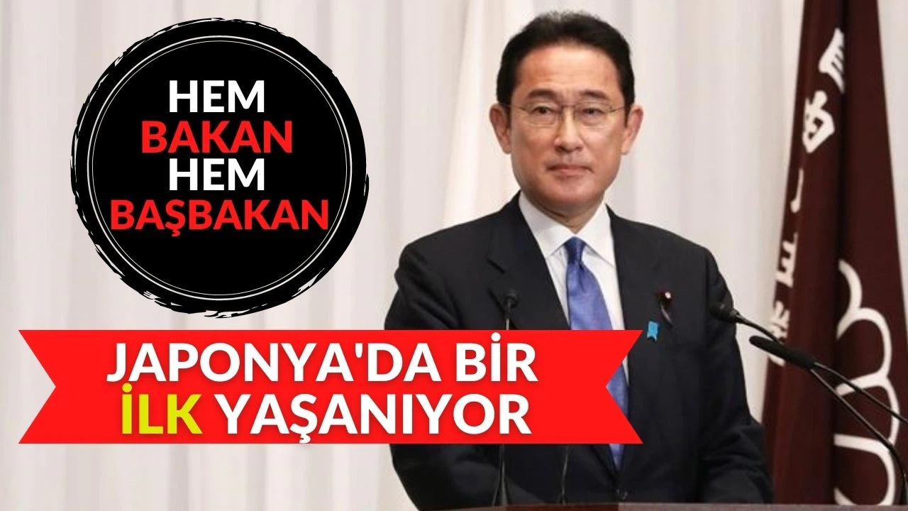 Hem başbakan, hem bakan!