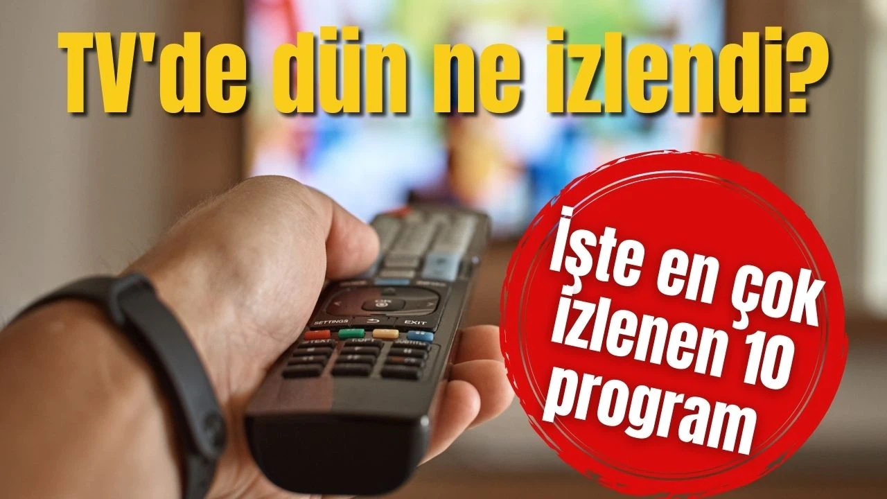 7 Kasım Pazar günü Türk televizyonlarında ne izlendi?