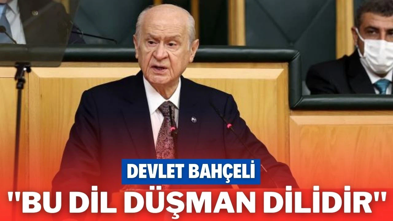 Bahçeli: Şehidimizin bacısına küfür etmek düşman dilidir
