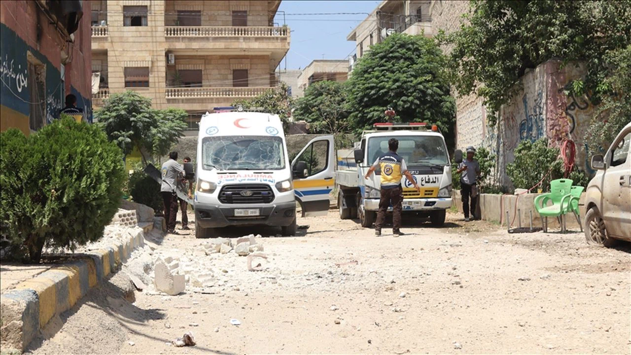 Terör örgütü YPG/PKK'nın Afrin'e füze atışı sonucu 3 sivil öldü, 10 sivil yaralandı