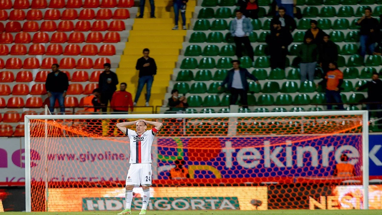 Beşiktaş deplasmanda kaybetti