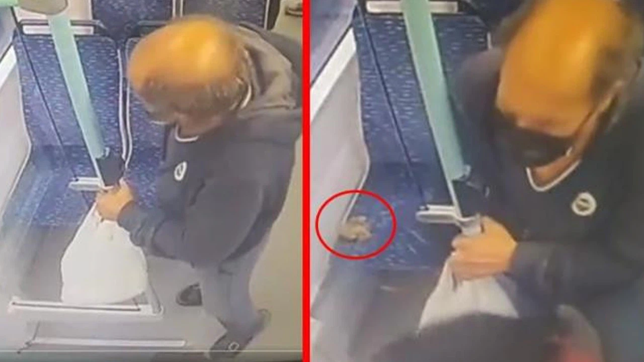 Tramvaya pisleyenin kim olduğu ortaya çıktı