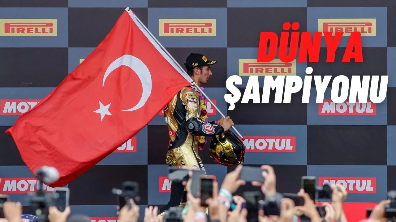 Toprak Razgatlıoğlu, Dünya Superbike Şampiyonası'nı kazanan ilk Türk oldu