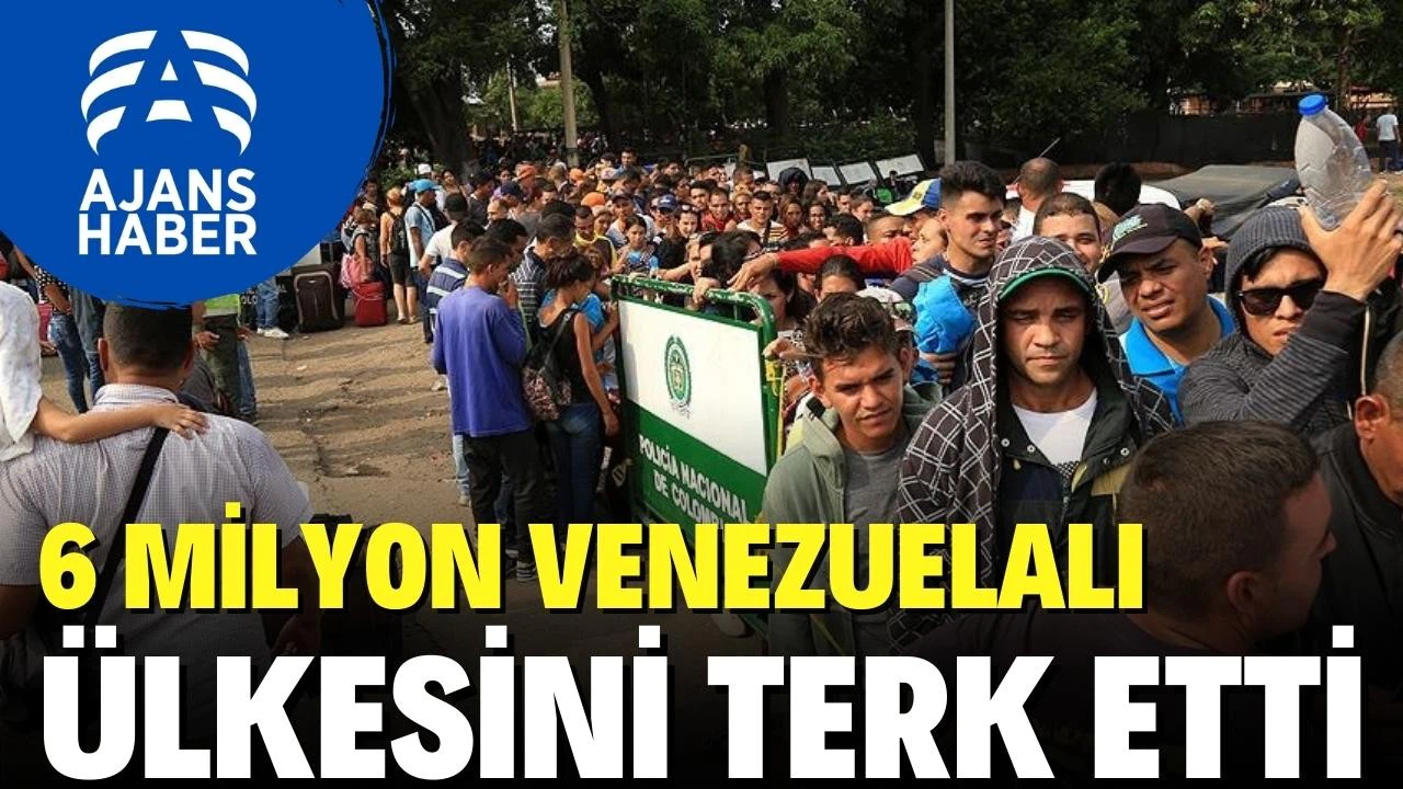 6 milyon Venezuelalı, kıtanın farklı ülkelerine dağıldı