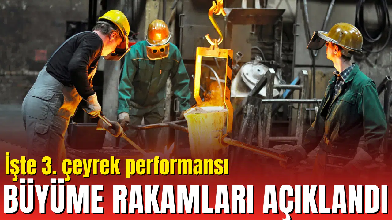 Büyüme rakamları açıklandı
