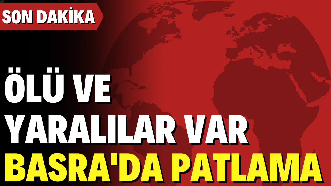 Irak'ta şiddetli patlama: Ölü ve yaralılar var!