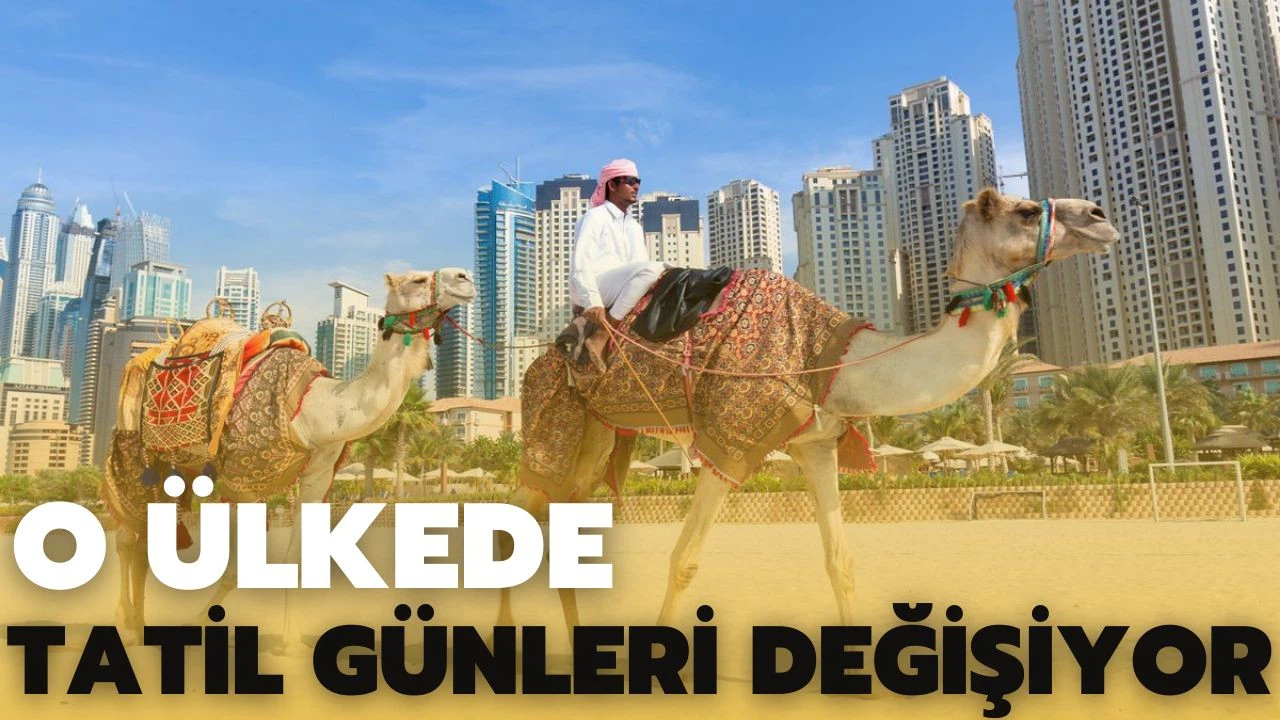 O ülkede tatil günleri değişiyor