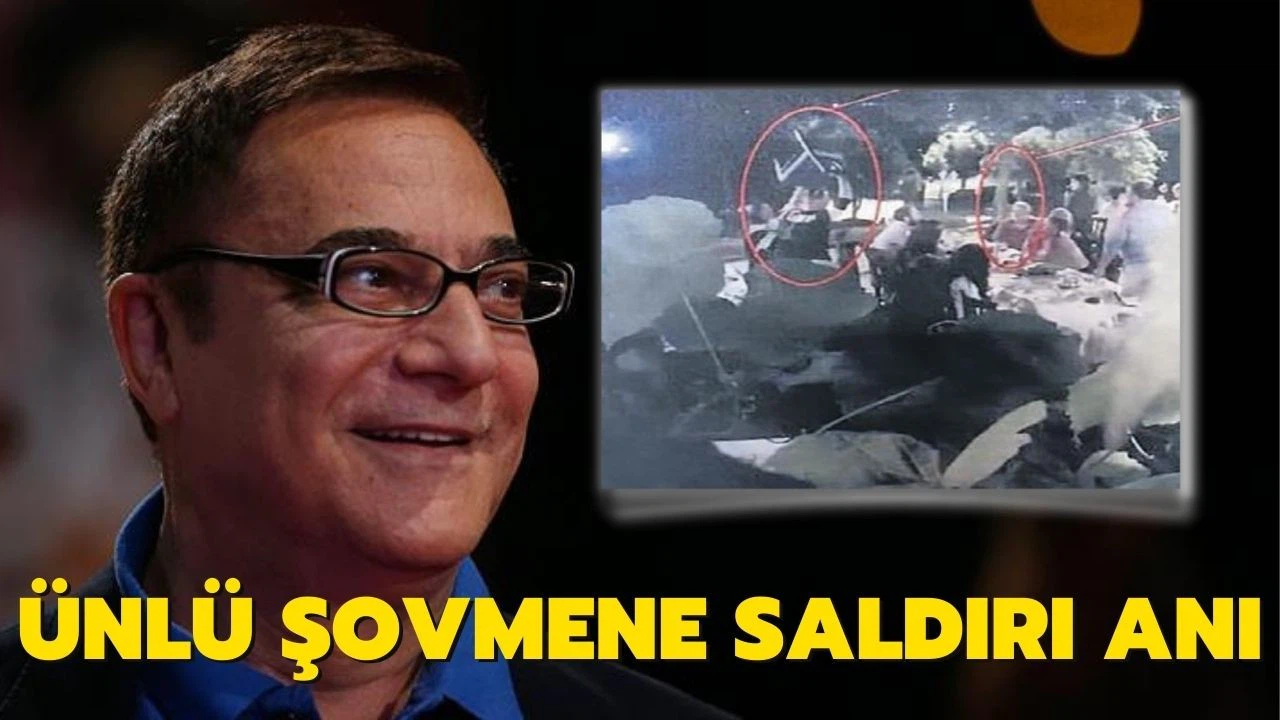 Mehmet Ali Erbil'e balıkçıda saldırı! İşte saldırı anı