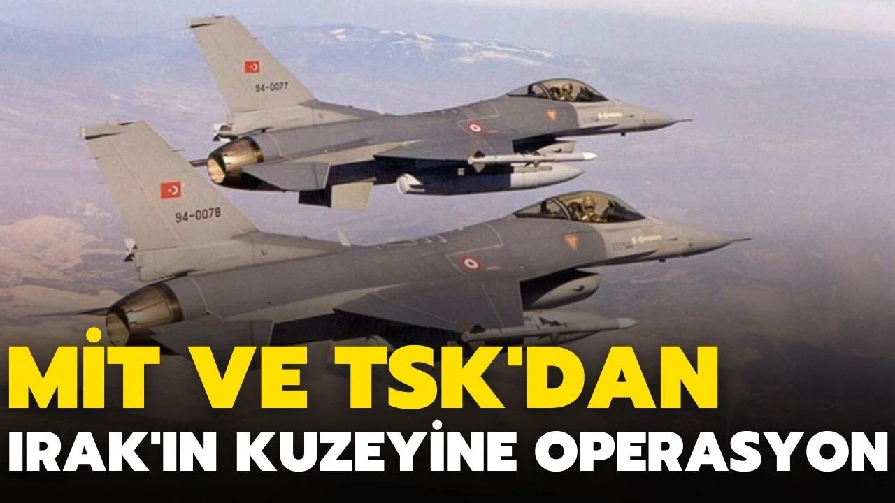 Irak'ın kuzeyinde 9 PKK/KCK'lı terörist etkisiz hale getirildi
