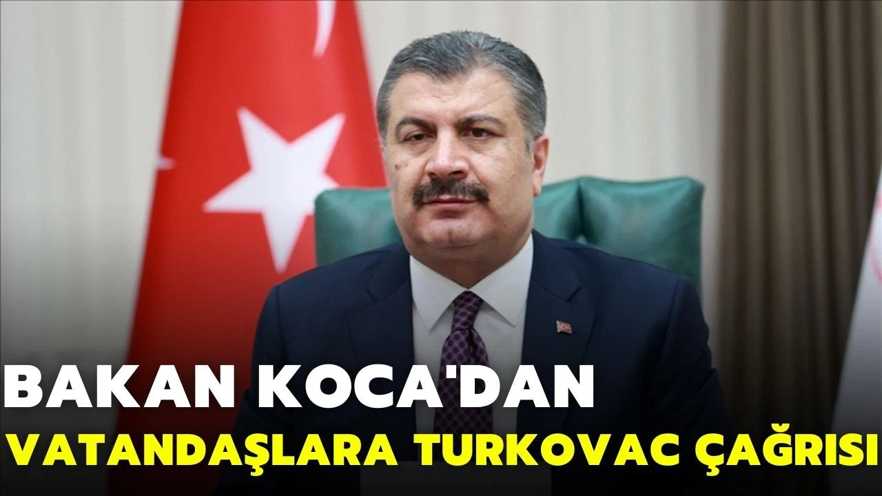 Bakan Koca, Koronavirüs Bilim Kurulu Toplantısı'nın ardından açıklama yaptı