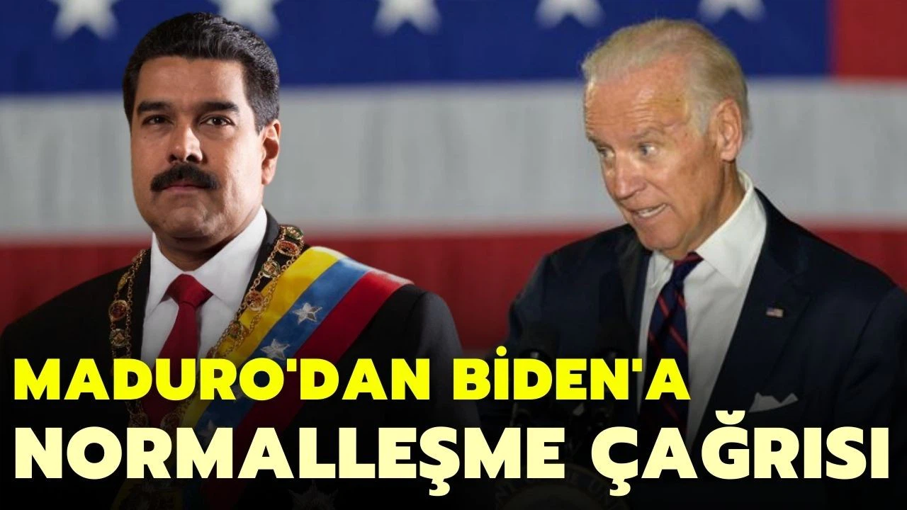 Maduro'dan, ABD'ye normalleşme çağrısı