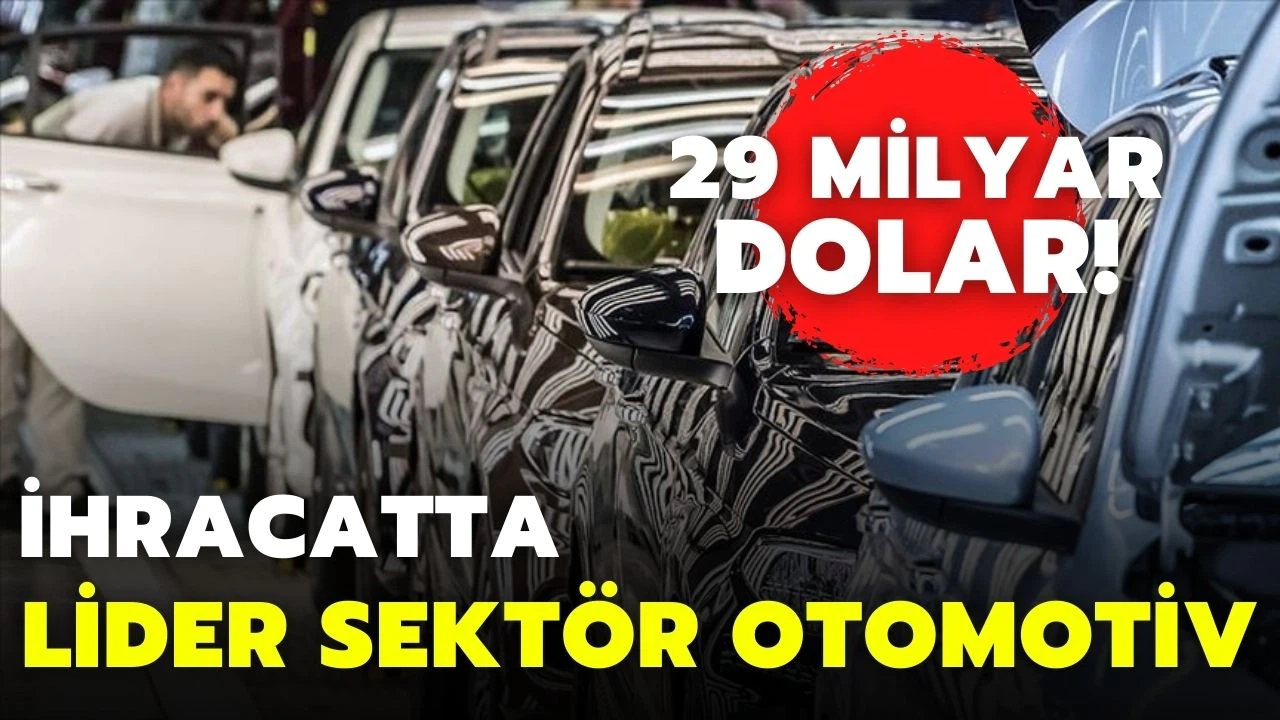 2021'de en fazla ihracatı otomotiv endüstrisi gerçekleştirdi