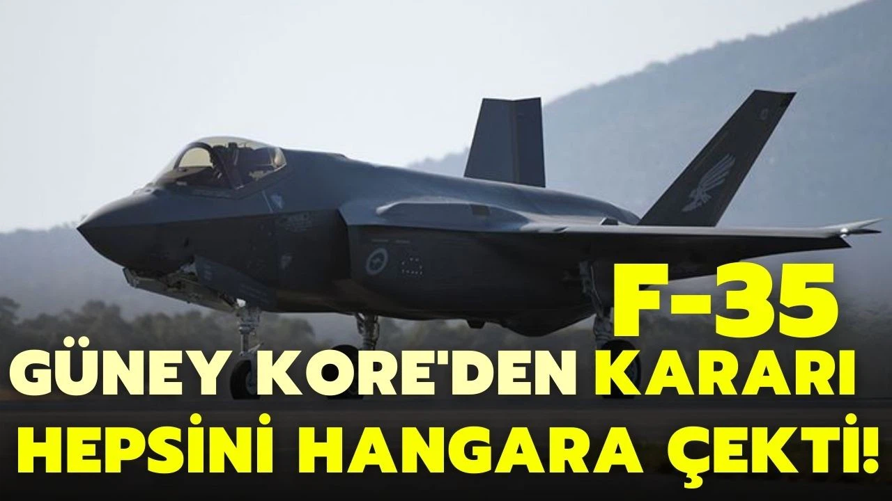 Güney Kore, F-35 filosunu uçurmama kararı aldı