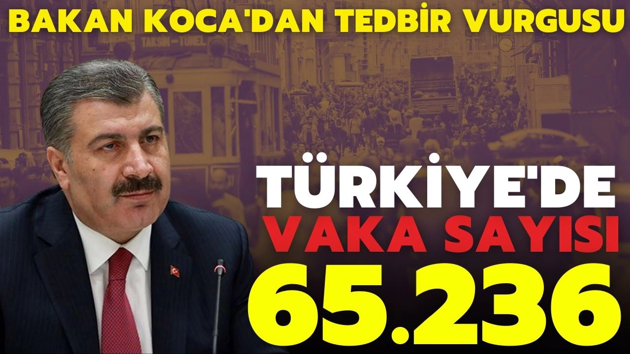 Fahrettin Koca'dan tedbir vurgusu