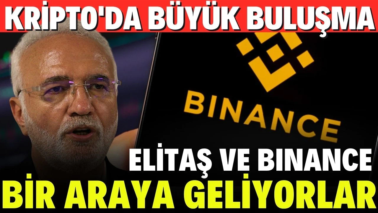 AK Parti Grup Başkan Vekili Mustafa Elitaş Binance ile bir araya geliyor.