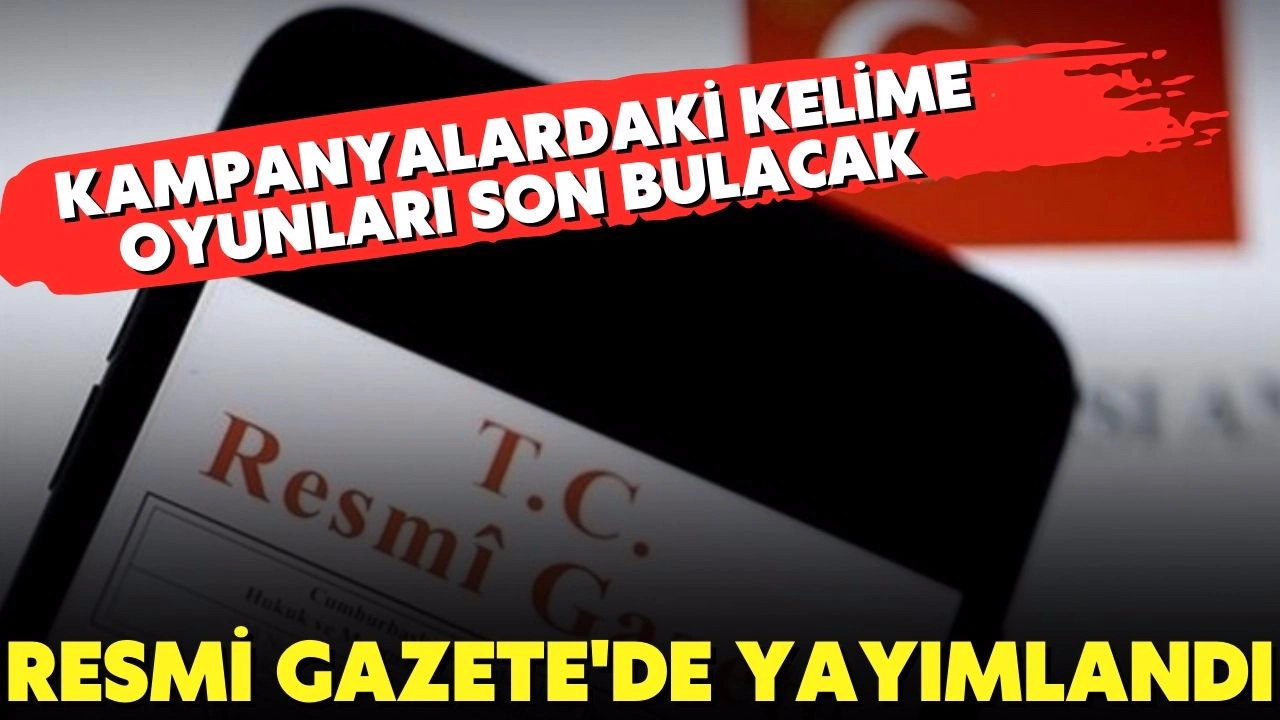 Tüketici Hakları Yönetmeliği’nde yapılan düzenleme Resmi Gazete’de yayımlandı