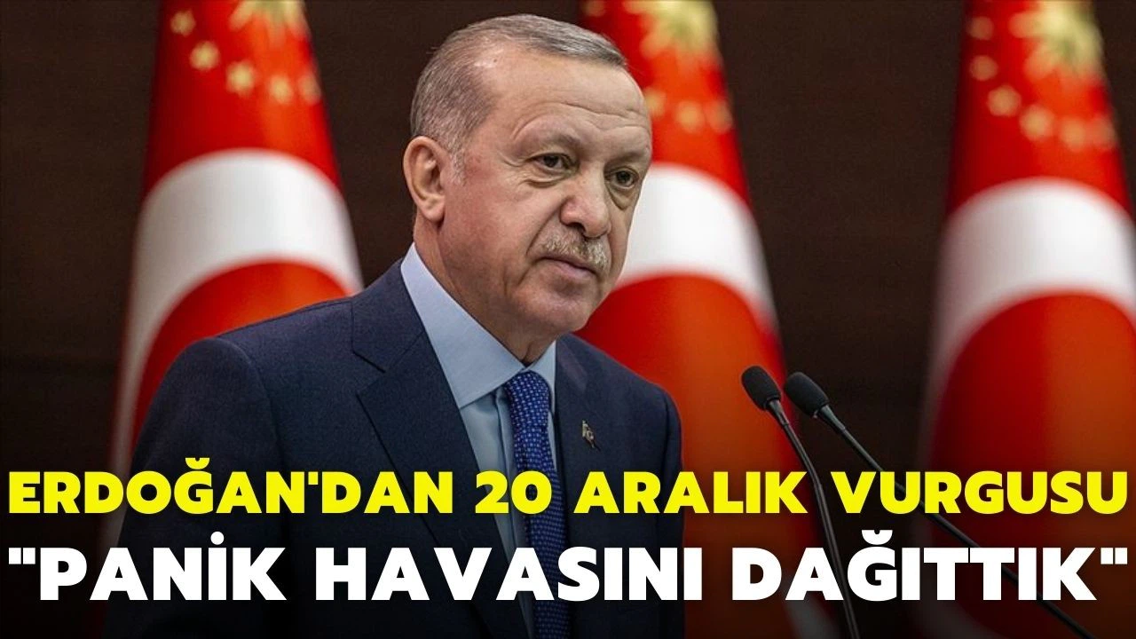 Cumhurbaşkanı Erdoğan, Bakanlar Kurulu toplantısı sonrası açıklamalarda bulundu