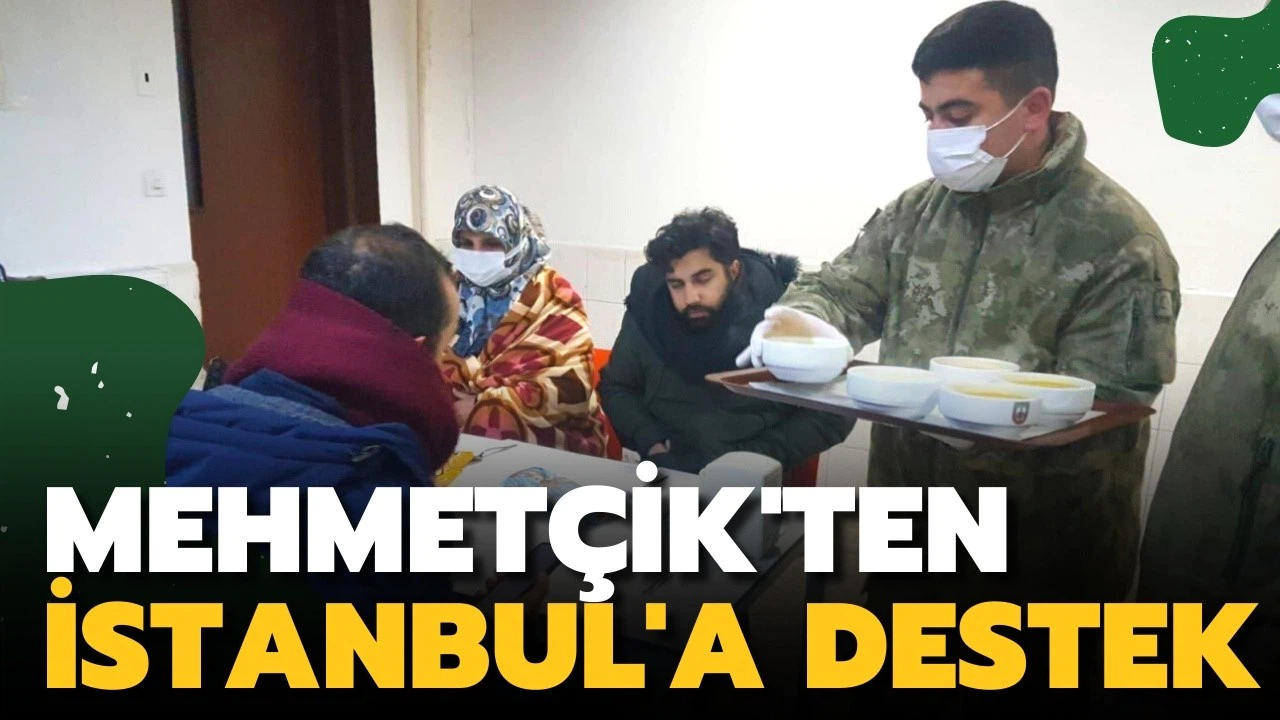 Mehmetçik'ten İstanbul'a destek