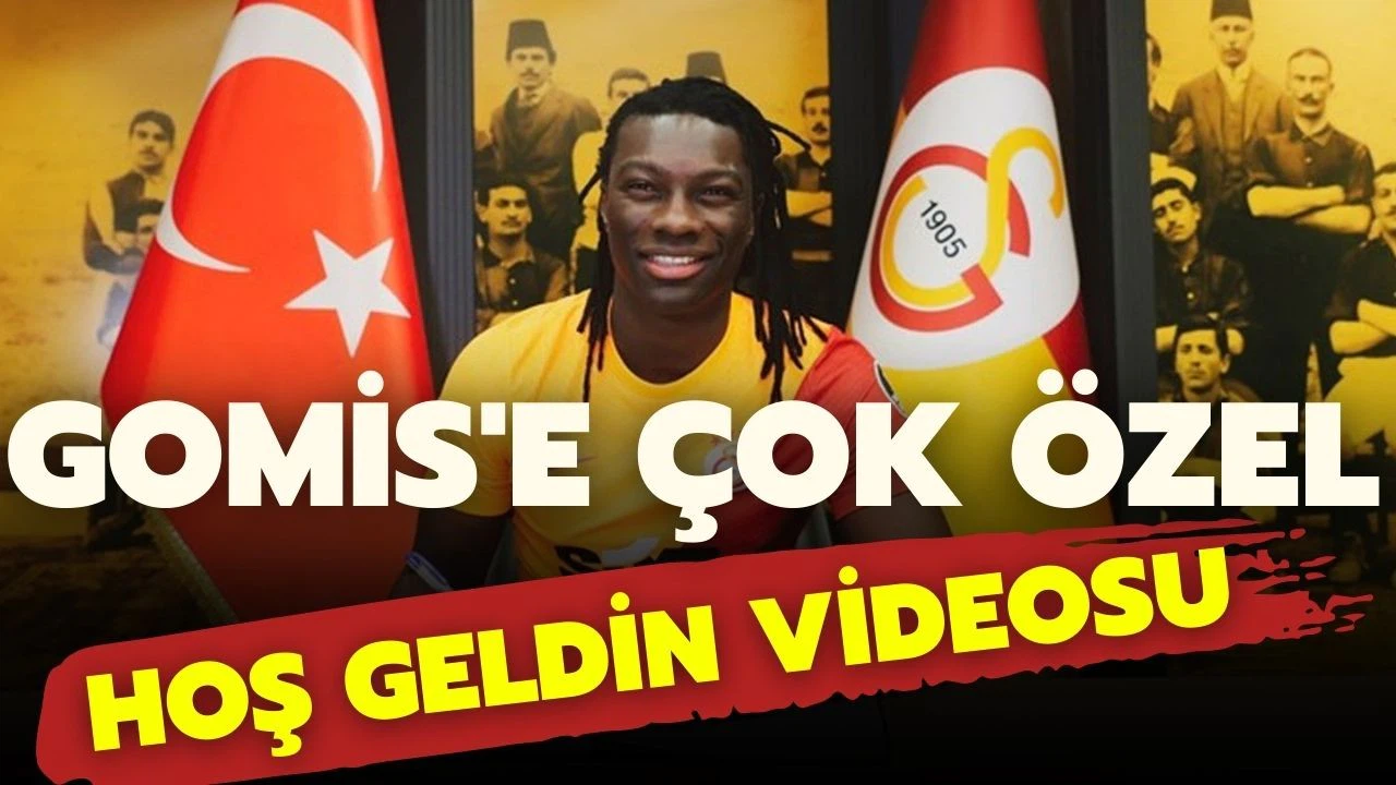 Galatasaray'dan Gomis'e özel çok özel hoş geldin videosu