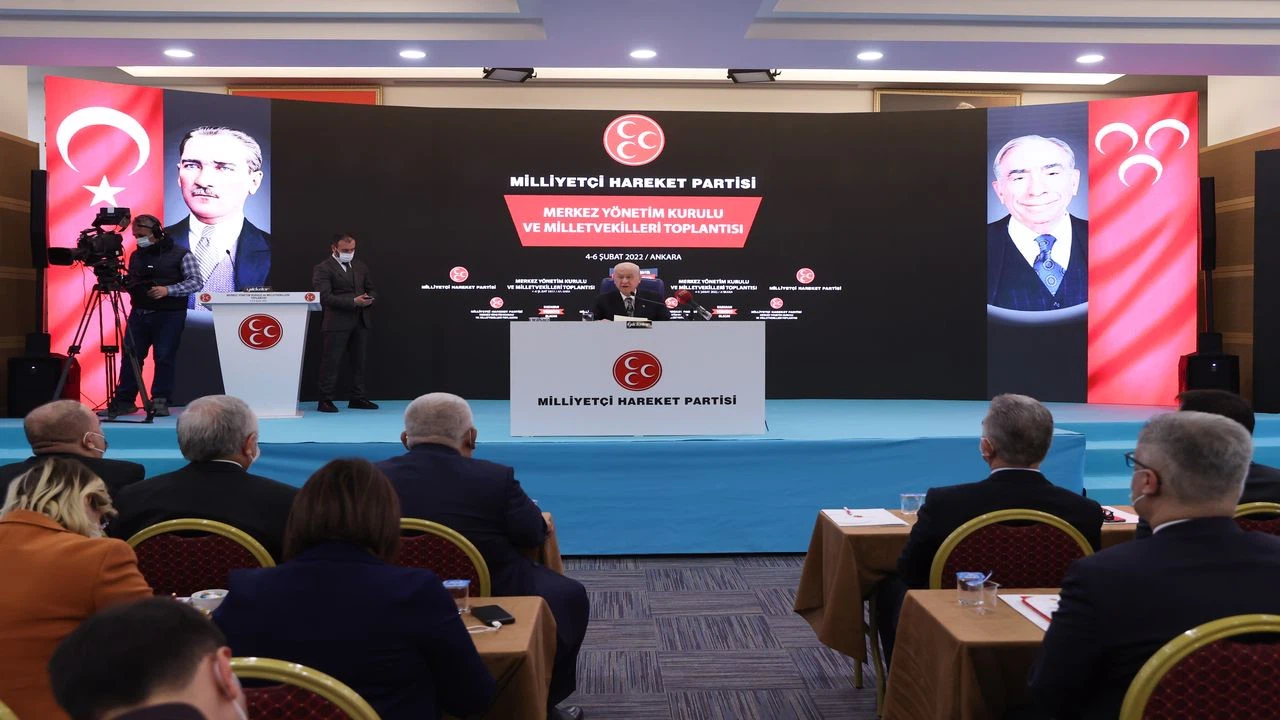 MHP Genel Başkanı Bahçeli, partisinin Kızılcahamam toplantısının kapanışında konuştu
