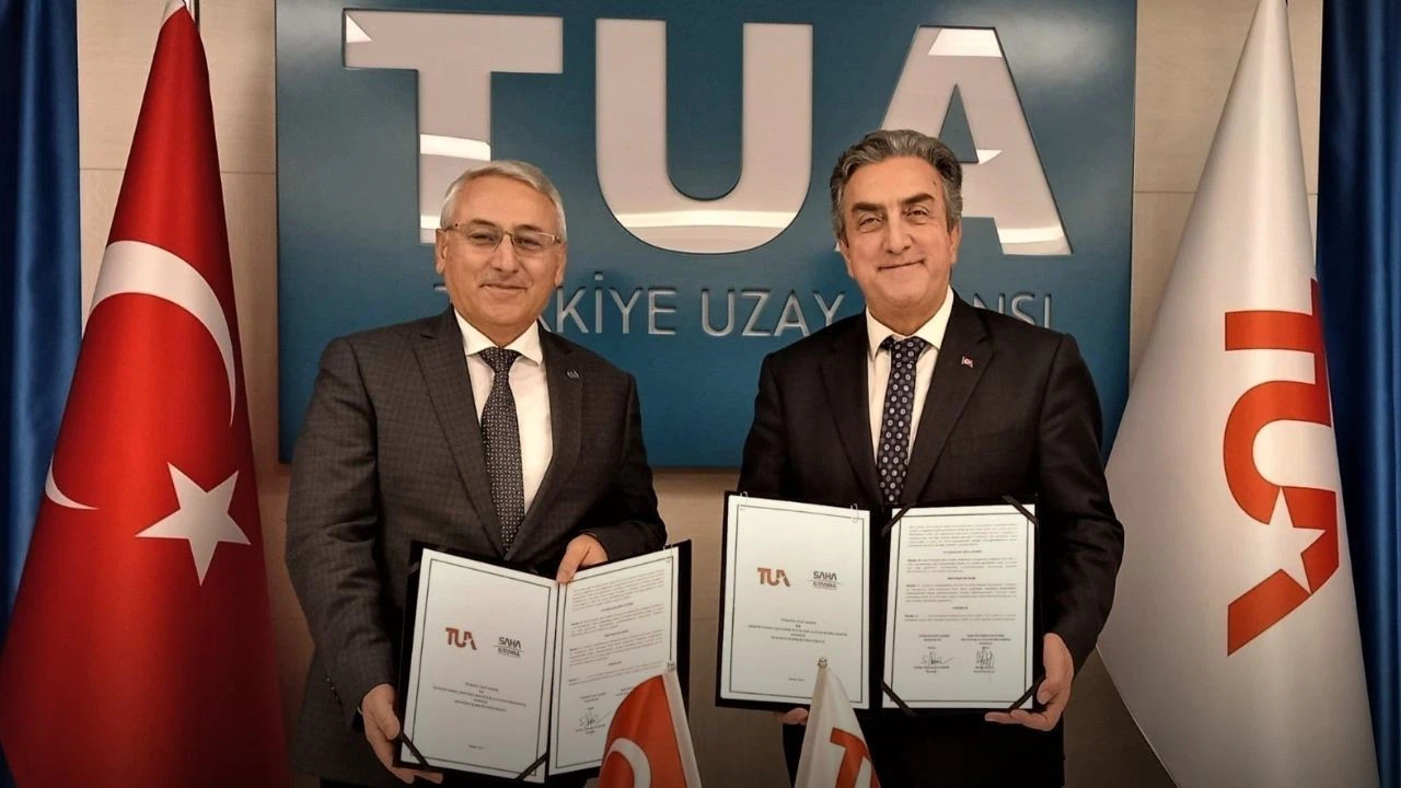 Türkiye Uzay Ajansı ile SAHA İstanbul arasında işbirliği anlaşması