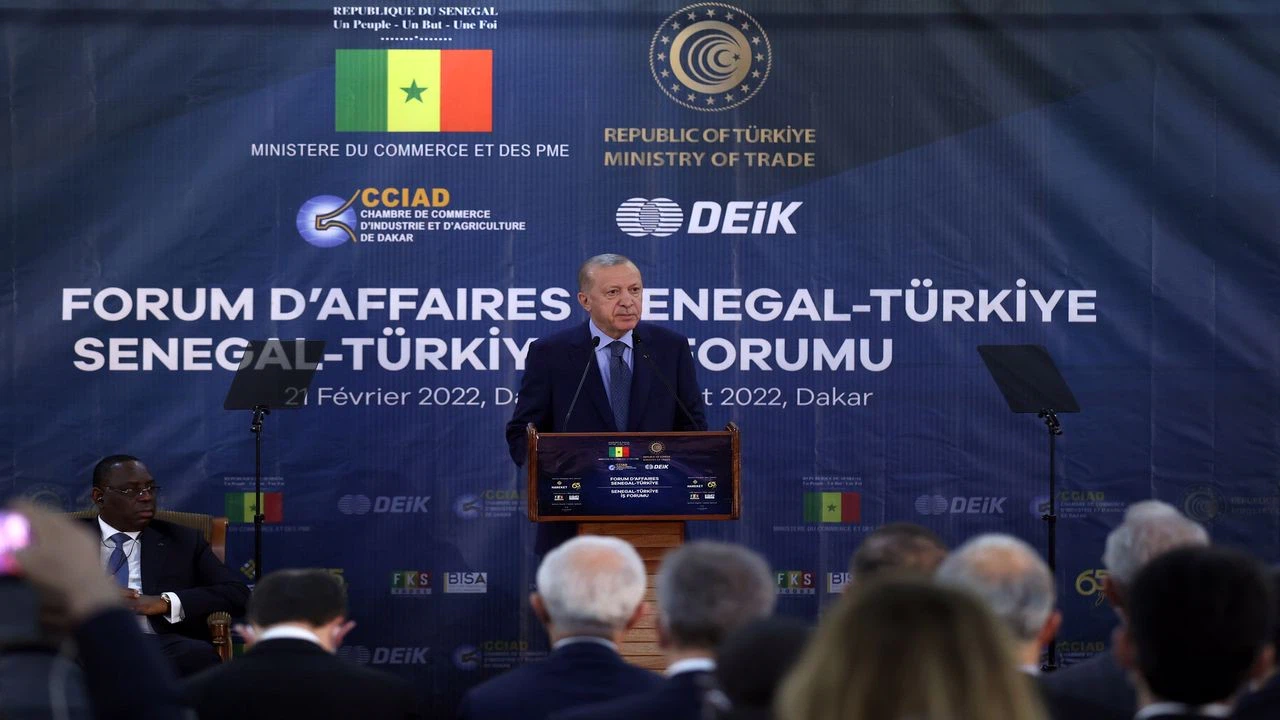 Cumhurbaşkanı Erdoğan Türkiye-Senegal İş Forumu’nda konuştu