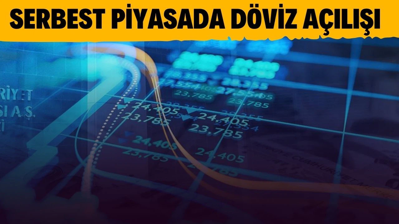 Serbest piyasada döviz açılış fiyatları