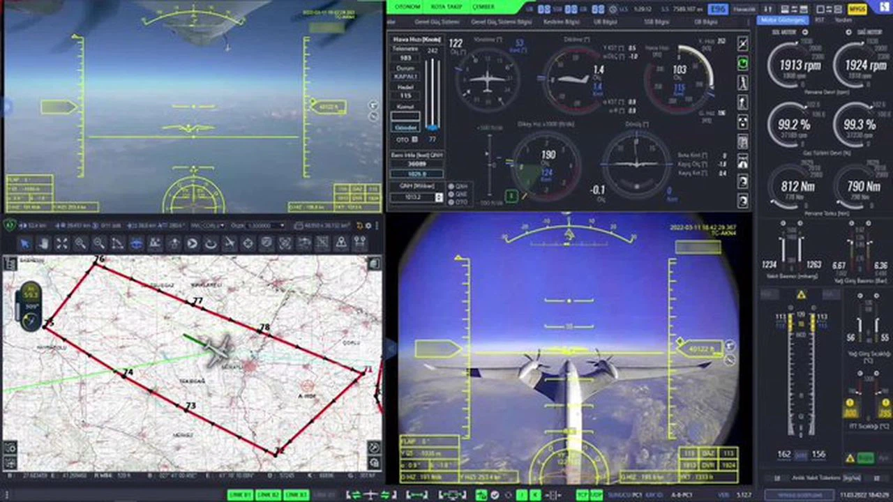 Bayraktar AKINCI TİHA milli havacılık tarihinin irtifa rekorunu kırdı