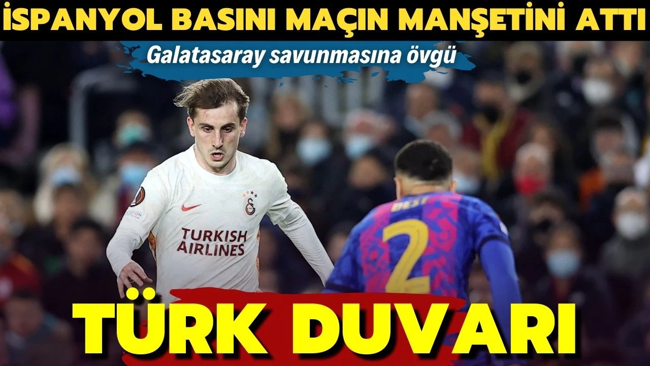 İspanyol basınında Barcelona-Galatasaray maçının yankıları